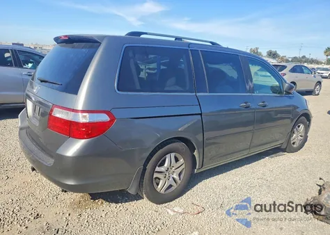 2007 Honda Odyssey Ex из США, поврежденный, VIN 5FNRL38467B414273